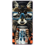 Чохол BoxFace Honor X9c Енот с банкой