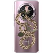 Прозорий чохол BoxFace Honor X9c Glamor Snake