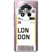 Прозорий чохол BoxFace Honor X9c Ticket London