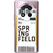 Прозорий чохол BoxFace Honor X9c Ticket Springfield