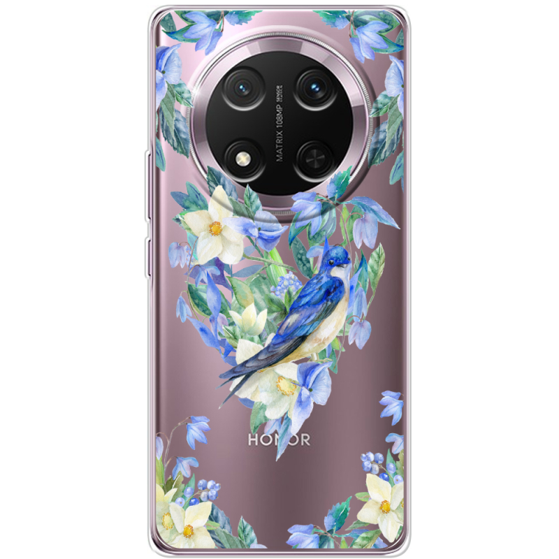 Прозорий чохол BoxFace Honor X9c Spring Bird
