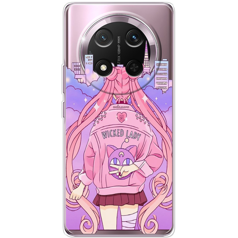 Прозорий чохол BoxFace Honor X9c Wiked Lady