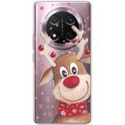 Прозорий чохол BoxFace Honor X9c Winter Deer