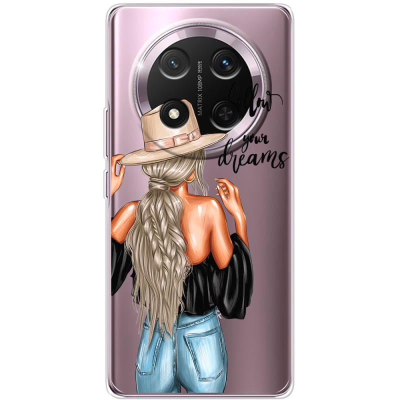 Прозорий чохол BoxFace Honor X9c Follow Your Dreams