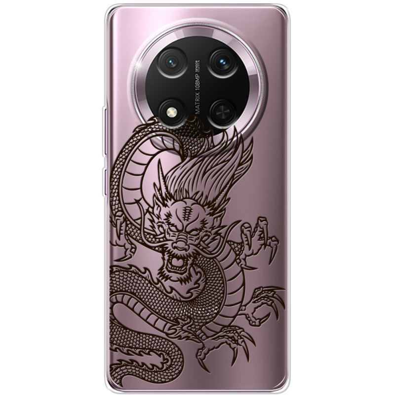Прозорий чохол BoxFace Honor X9c Chinese Dragon