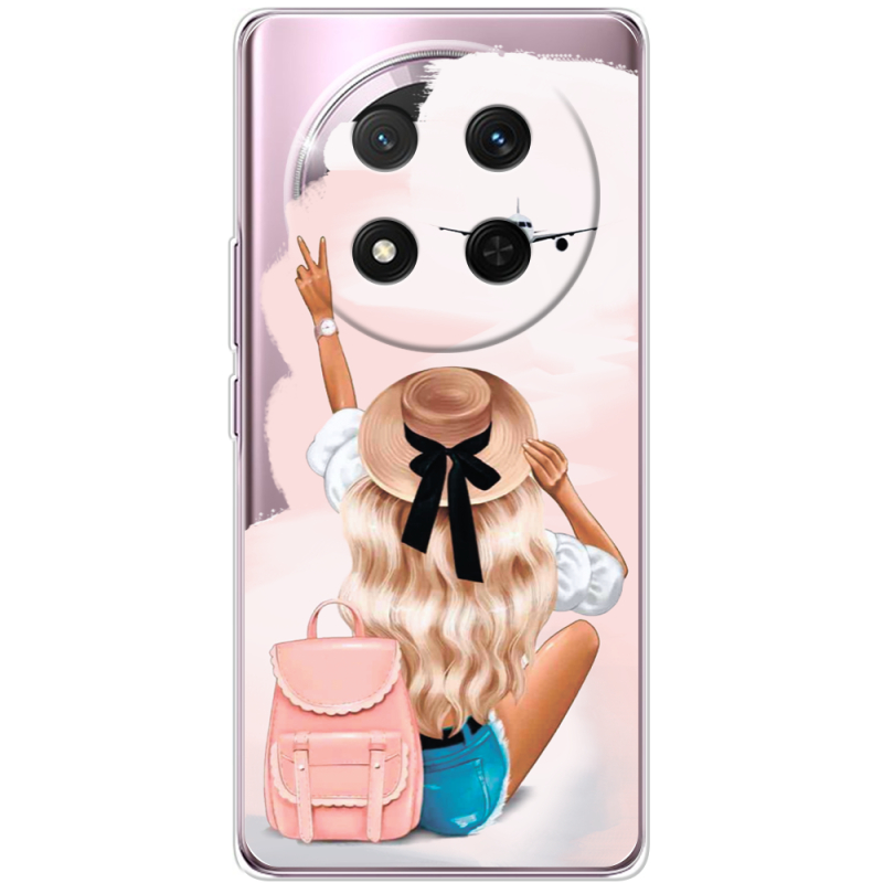 Прозорий чохол BoxFace Honor X9c Travel Girl