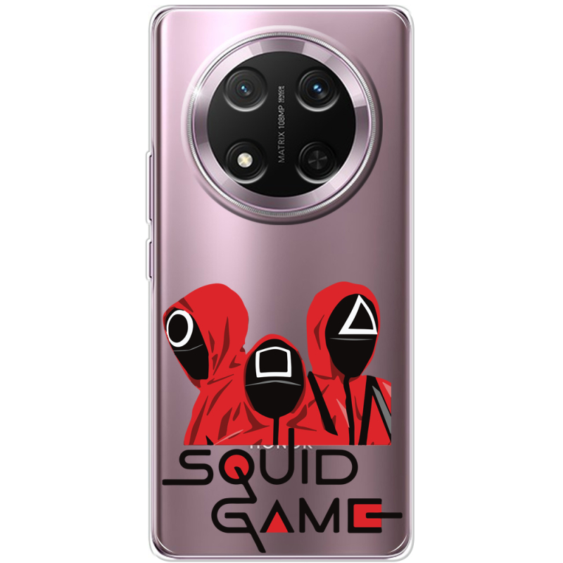 Прозорий чохол BoxFace Honor X9c siquid game люди в красном