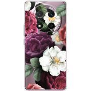 Прозорий чохол BoxFace Honor X9c Floral Dark Dreams