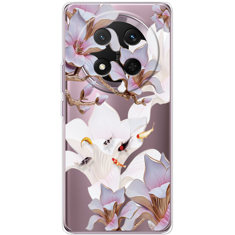 Прозорий чохол BoxFace Honor X9c Chinese Magnolia