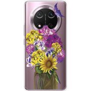 Прозорий чохол BoxFace Honor X9c My Bouquet