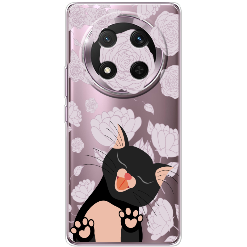 Прозорий чохол BoxFace Honor X9c Meow