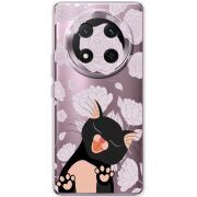 Прозорий чохол BoxFace Honor X9c Meow