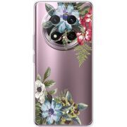 Прозорий чохол BoxFace Honor X9c Floral