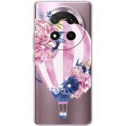 Чохол зі стразами Honor X9c Pink Air Baloon