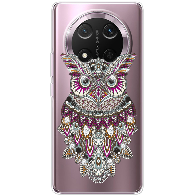 Чохол зі стразами Honor X9c Owl