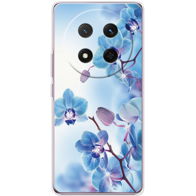 Чохол зі стразами Honor X9c Orchids