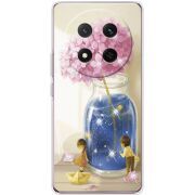 Чохол зі стразами Honor X9c Little Boy and Girl