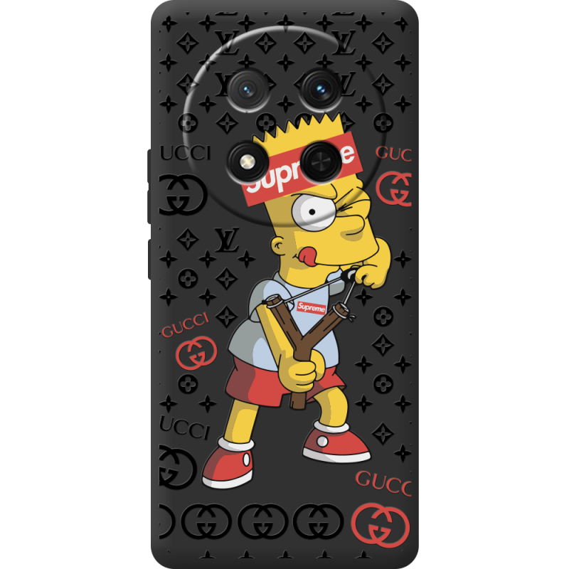 Чорний чохол BoxFace Honor X9c Yellow Fun