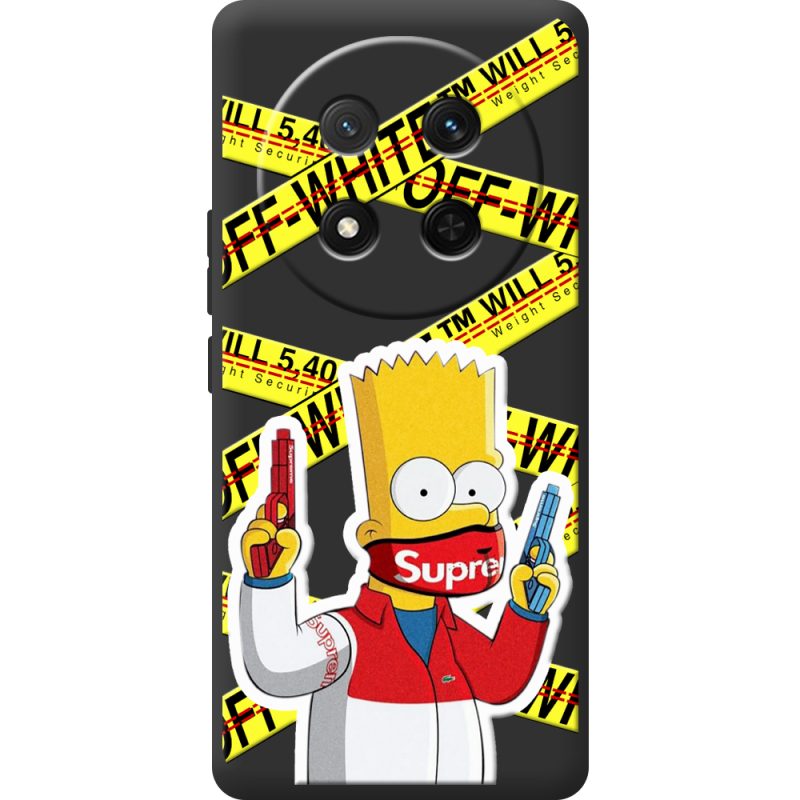 Чорний чохол BoxFace Honor X9c White Bart