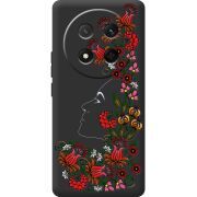 Чорний чохол BoxFace Honor X9c 3D Ukrainian Muse