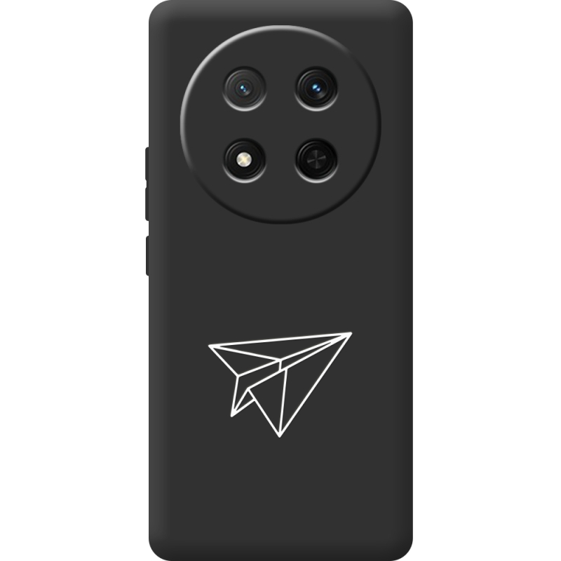 Чорний чохол BoxFace Honor X9c Paper Plane