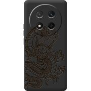 Чорний чохол BoxFace Honor X9c Chinese Dragon
