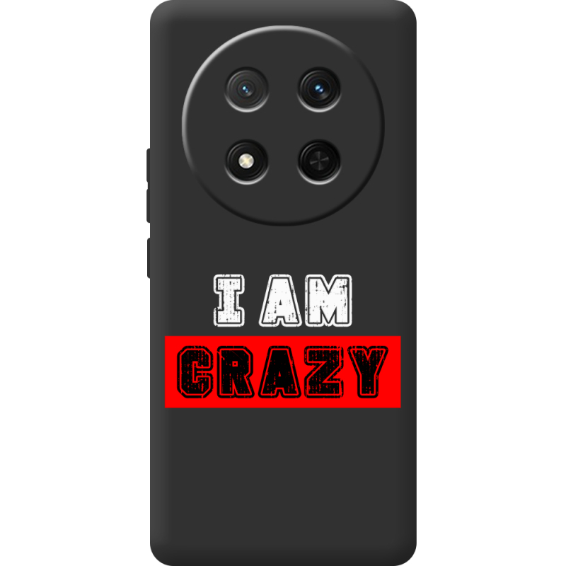 Чорний чохол BoxFace Honor X9c I'm Crazy