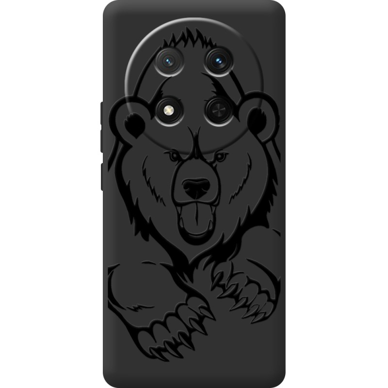 Чорний чохол BoxFace Honor X9c Grizzly Bear