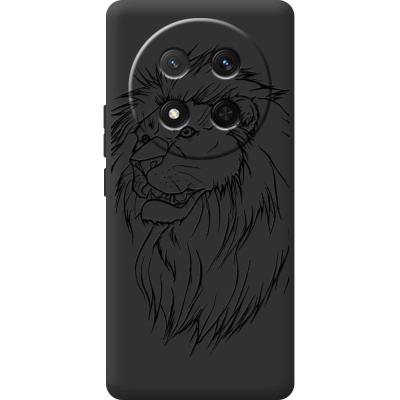 Чорний чохол BoxFace Honor X9c Lion