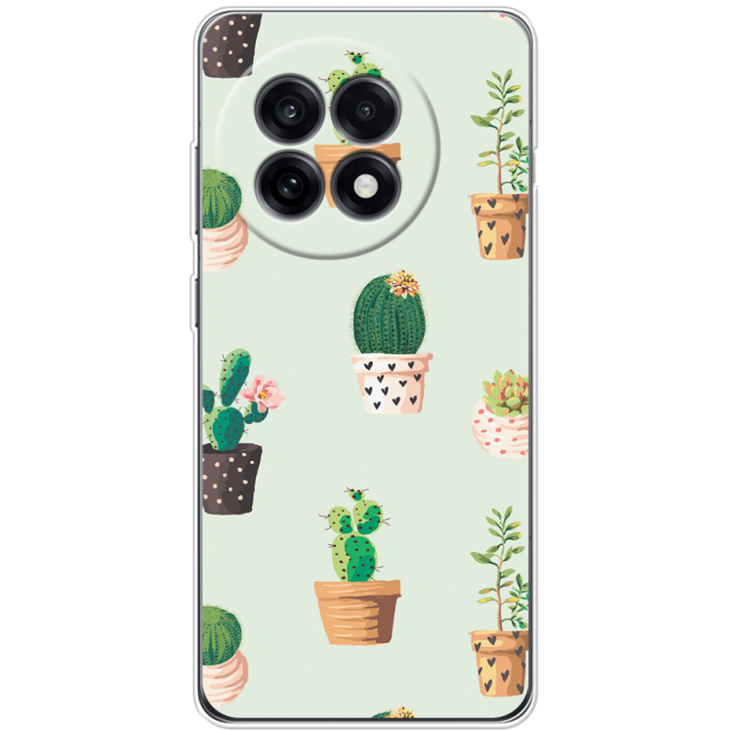 Чохол BoxFace OnePlus Ace 5 L-green Cacti