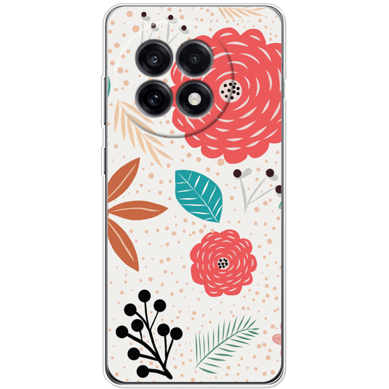 Чохол BoxFace OnePlus Ace 5 Line Flowers