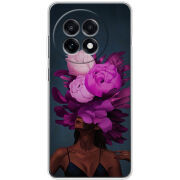 Чохол BoxFace OnePlus Ace 5 Exquisite Purple Flowers