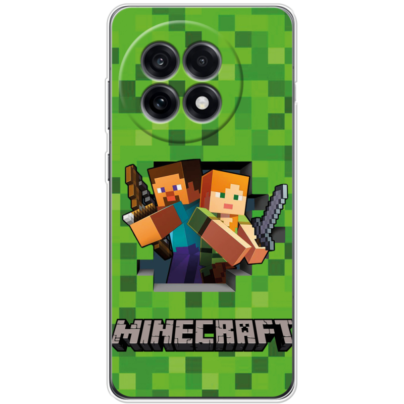 Чохол BoxFace OnePlus Ace 5 Майнкрафт Стів і Алекс