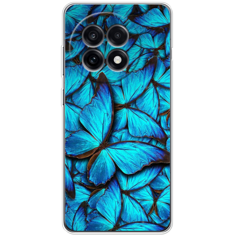 Чохол BoxFace OnePlus Ace 5 лазурные бабочки
