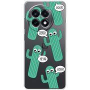 Прозорий чохол BoxFace OnePlus Ace 5 с 3D-глазками HIYA