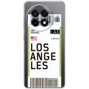 Прозорий чохол BoxFace OnePlus Ace 5 Ticket Los Angeles