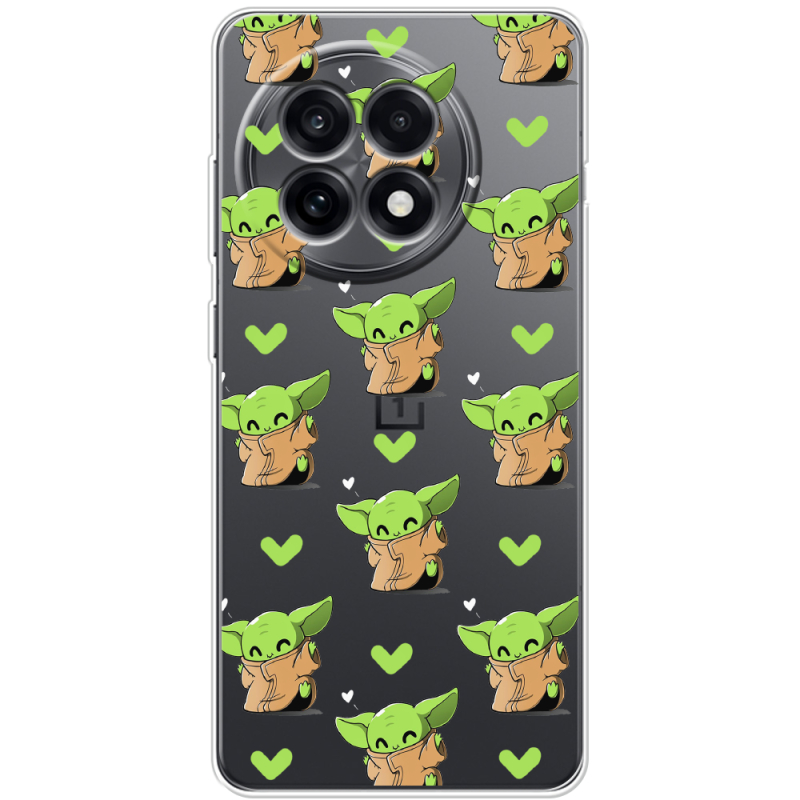 Прозорий чохол BoxFace OnePlus Ace 5 Pattern Baby Yoda