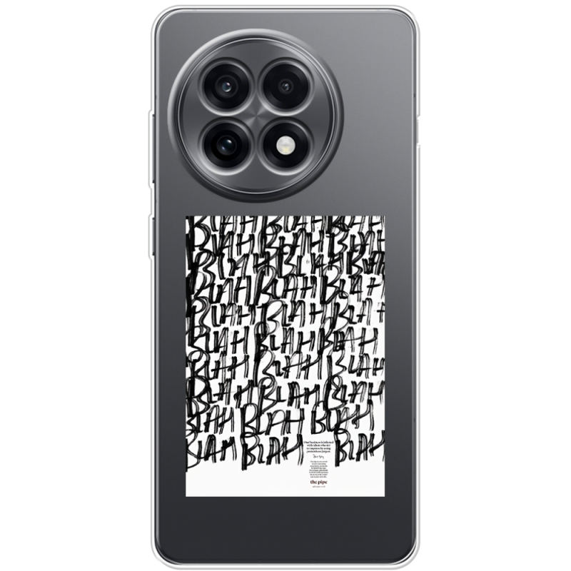 Прозорий чохол BoxFace OnePlus Ace 5 Blah Blah