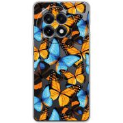 Прозорий чохол BoxFace OnePlus Ace 5 Butterfly Morpho