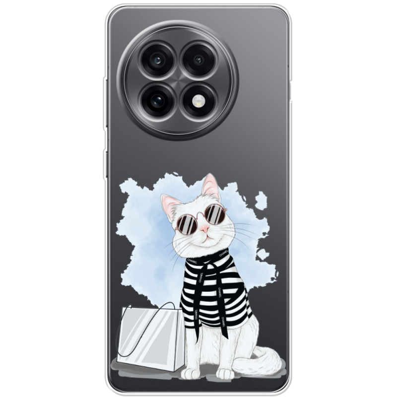 Прозорий чохол BoxFace OnePlus Ace 5 Cat Style