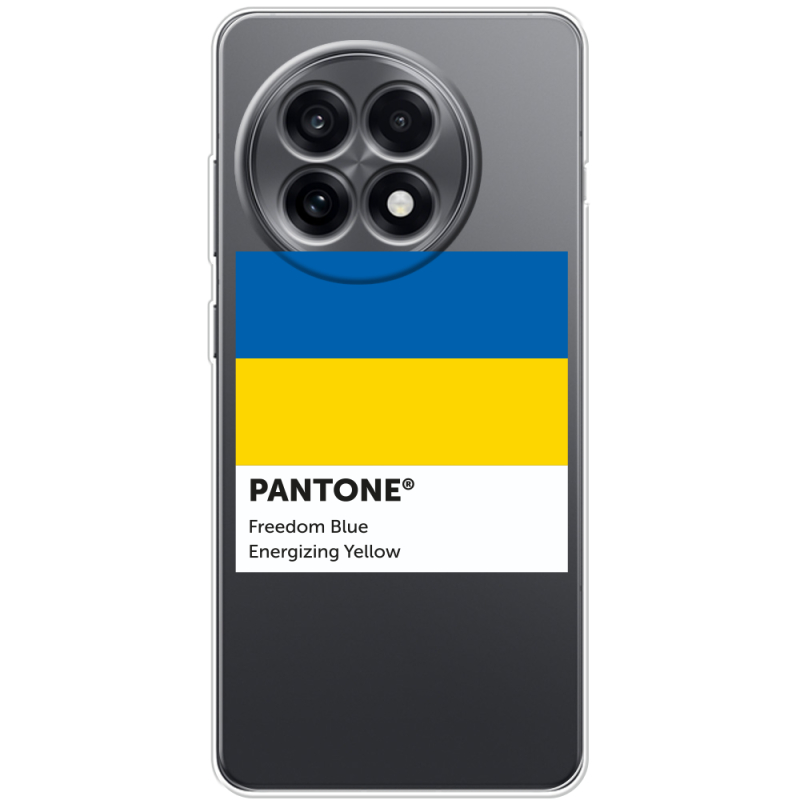 Прозорий чохол BoxFace OnePlus Ace 5 Pantone вільний синій