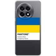 Прозорий чохол BoxFace OnePlus Ace 5 Pantone вільний синій