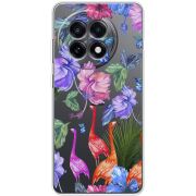 Прозорий чохол BoxFace OnePlus Ace 5 Flamingo