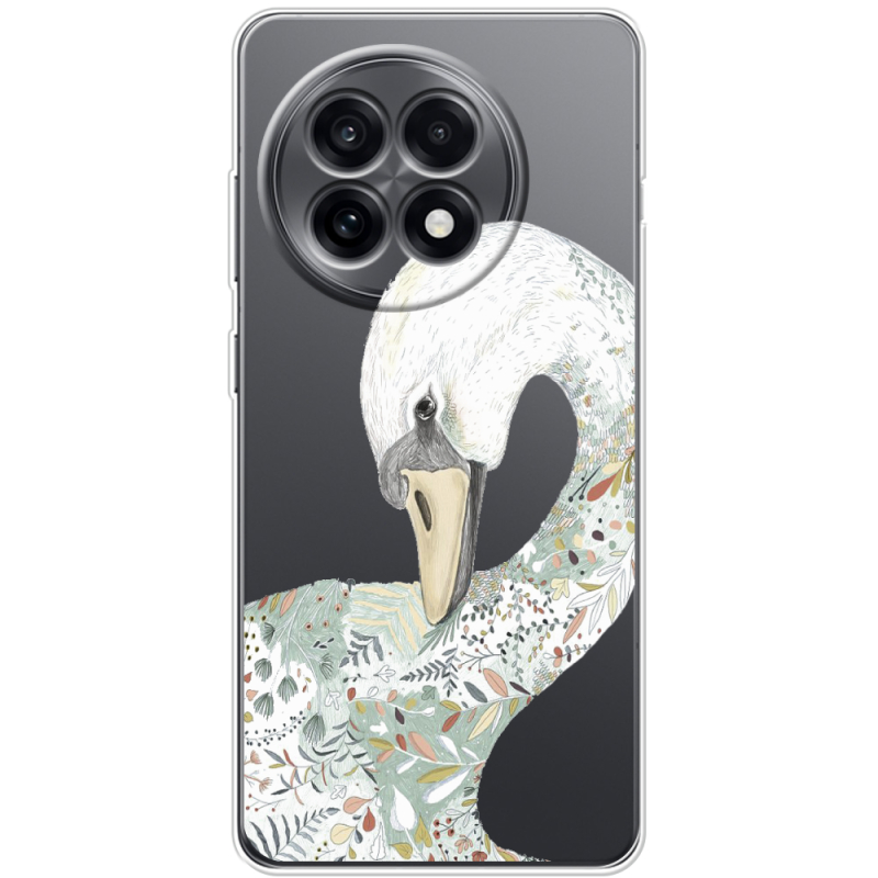 Прозорий чохол BoxFace OnePlus Ace 5 Swan