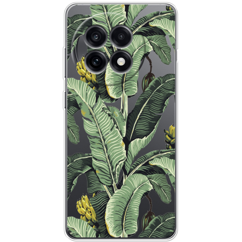 Прозорий чохол BoxFace OnePlus Ace 5 Banana Leaves