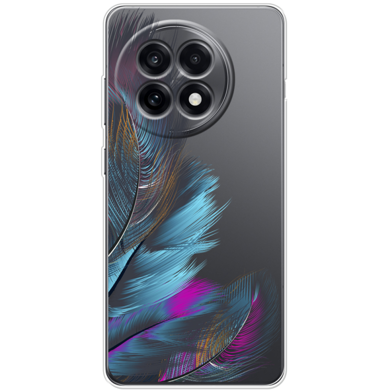 Прозорий чохол BoxFace OnePlus Ace 5 Feathers
