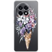 Чохол зі стразами OnePlus Ace 5 Ice Cream Flowers