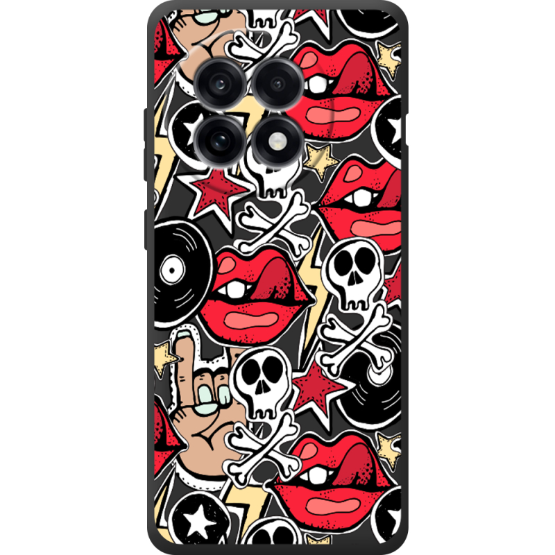 Чорний чохол BoxFace OnePlus Ace 5 Rock Graffiti