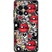 Чорний чохол BoxFace OnePlus Ace 5 Rock Graffiti