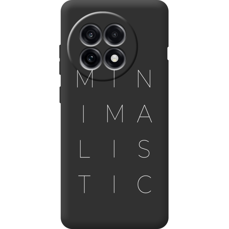 Чорний чохол BoxFace OnePlus Ace 5 Minimalistic